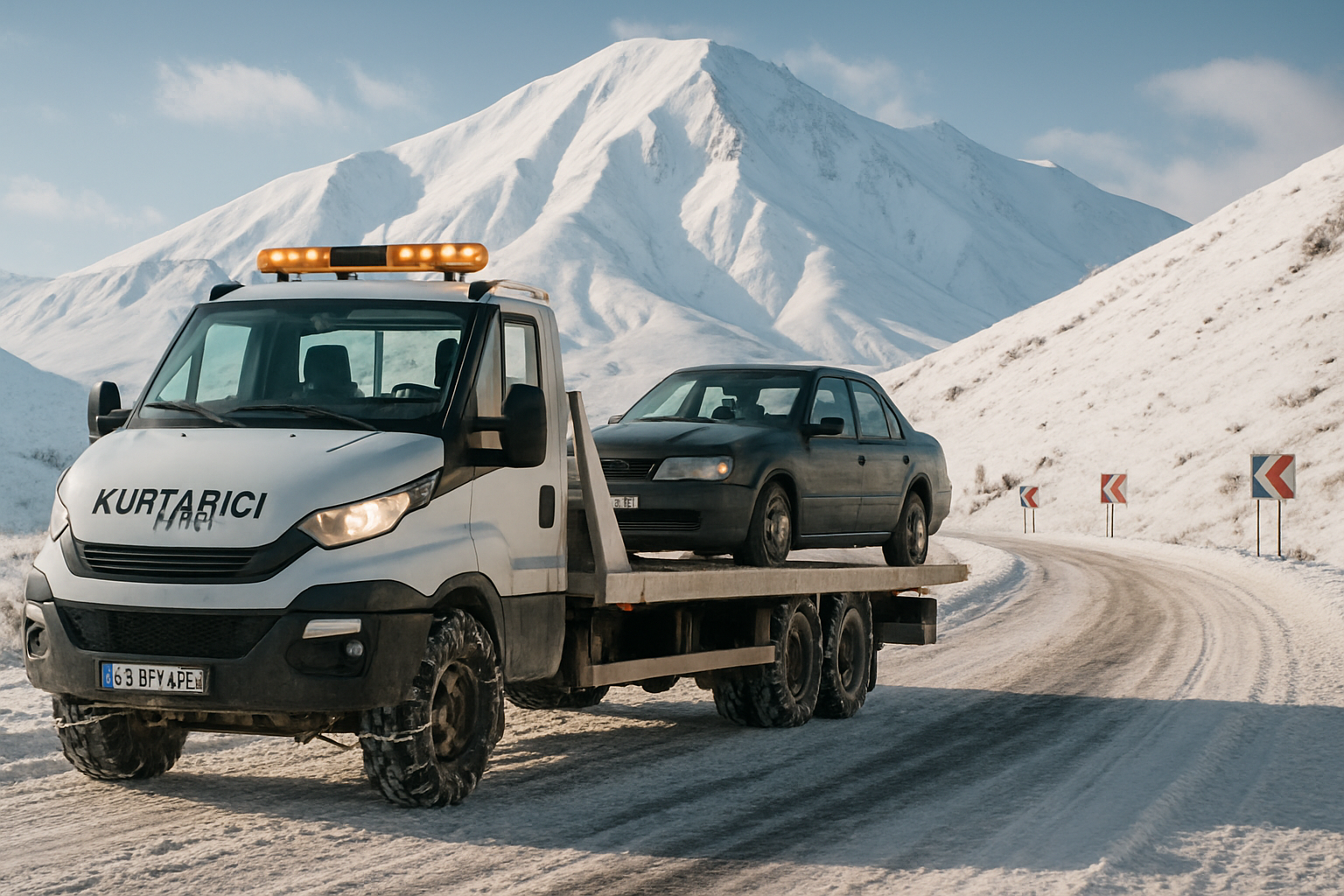 Bingöl oto kurtarıcı, Doğu Anadolu bölgesi yol manzarası
